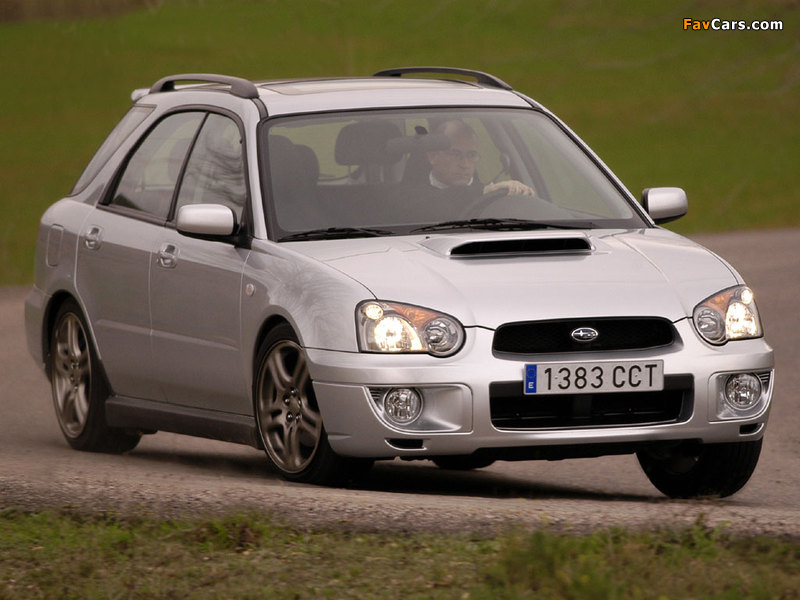 Subaru Impreza WRX Sport Wagon (GGA) 2003–05 wallpapers (800 x 600)