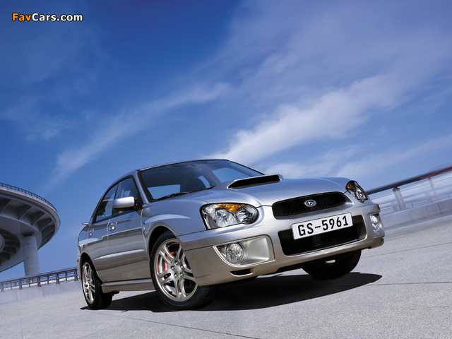 Subaru Impreza WRX (GDB) 2003–05 wallpapers (640 x 480)