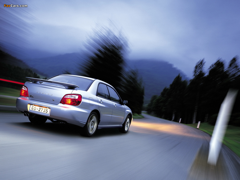 Subaru Impreza WRX (GDB) 2003–05 wallpapers (1024 x 768)