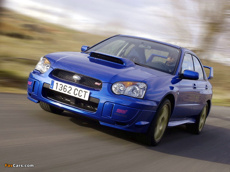 Subaru Impreza WRX STi 2003–05 wallpapers (800 x 600)