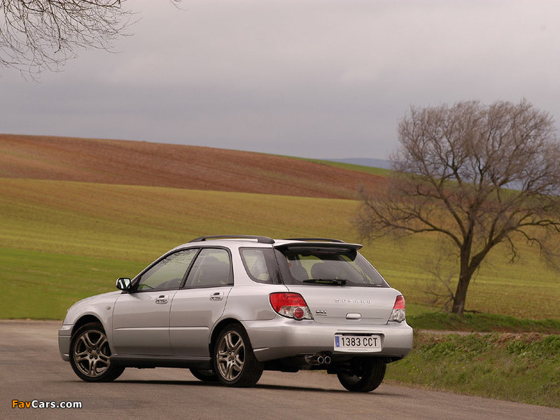 Subaru Impreza WRX Sport Wagon (GGA) 2003–05 wallpapers (800 x 600)