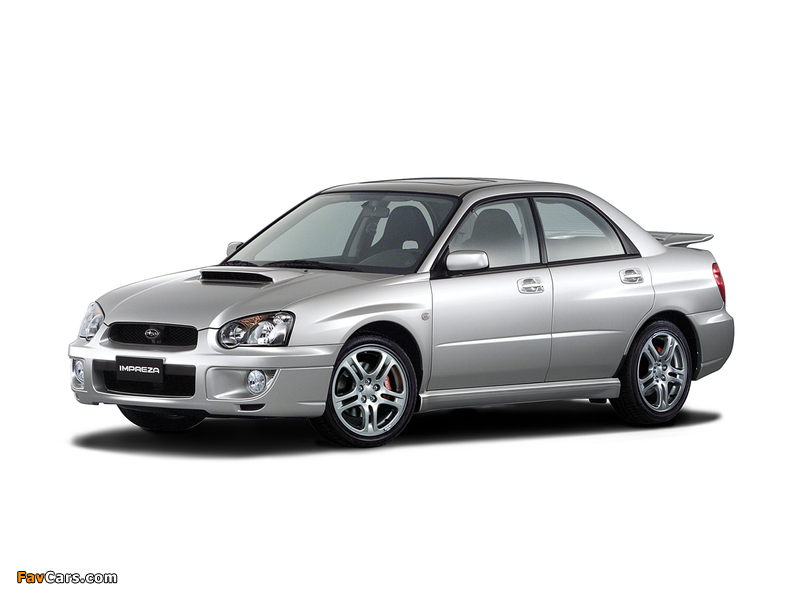 Subaru Impreza WRX (GDB) 2003–05 wallpapers (800 x 600)