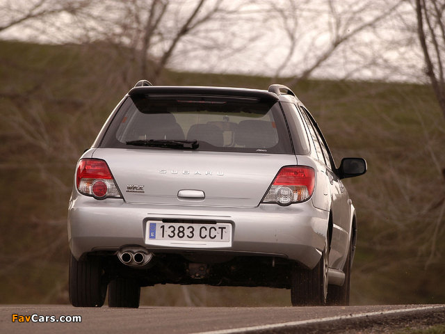 Subaru Impreza WRX Sport Wagon (GGA) 2003–05 wallpapers (640 x 480)