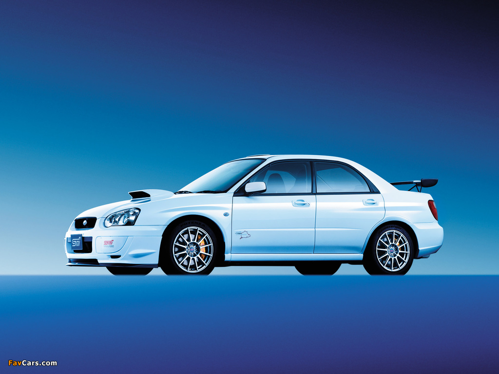Subaru Impreza WRX STi Spec C Type RA (GDB) 2004 wallpapers (1024 x 768)