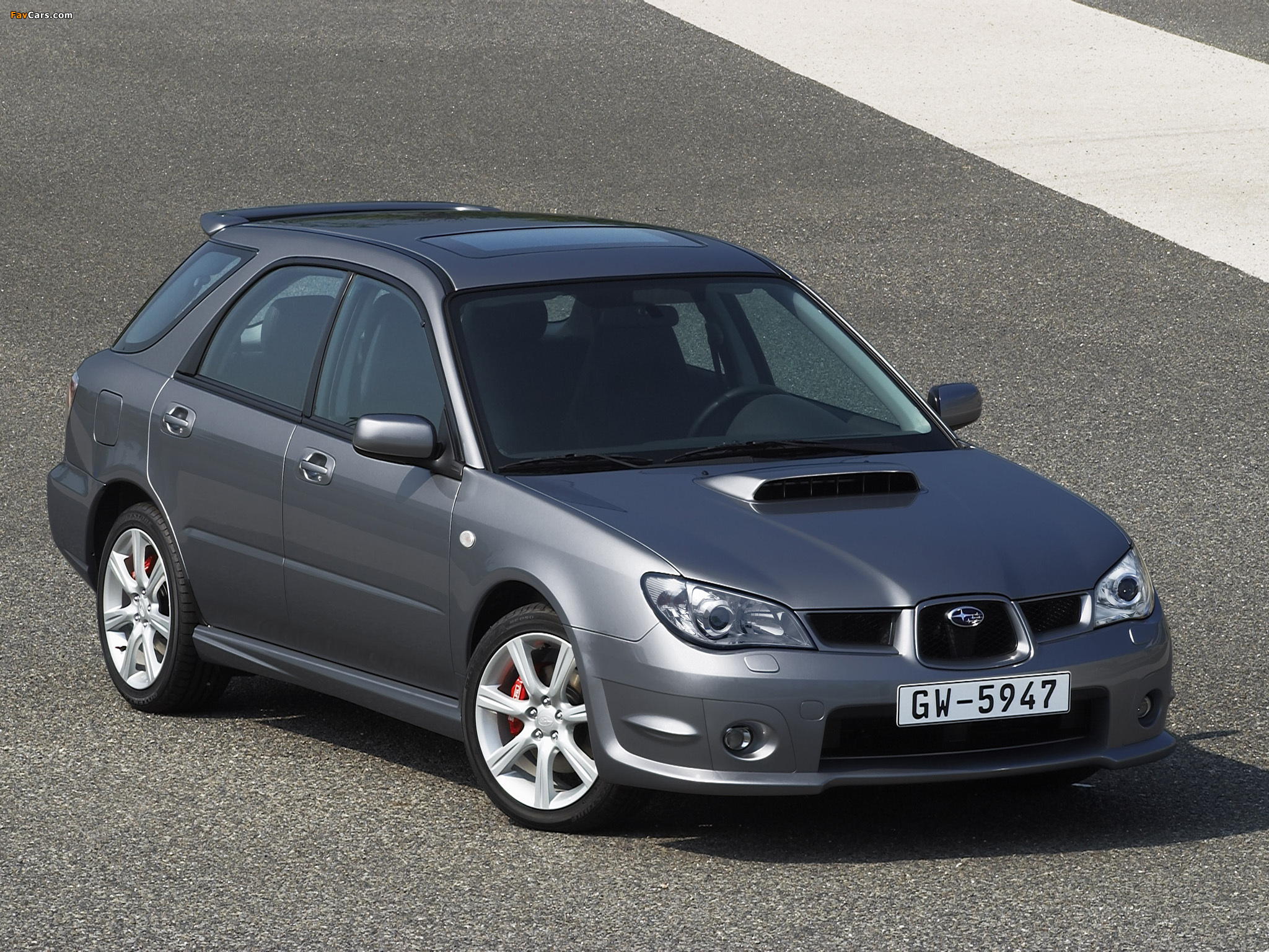 Subaru Impreza WRX Sport Wagon (GGA) 2005–07 images (2048 x 1536)