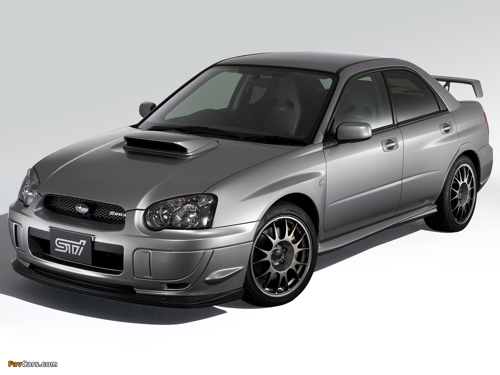 Subaru Impreza STi S203 (GDB) 2005 images (1024 x 768)