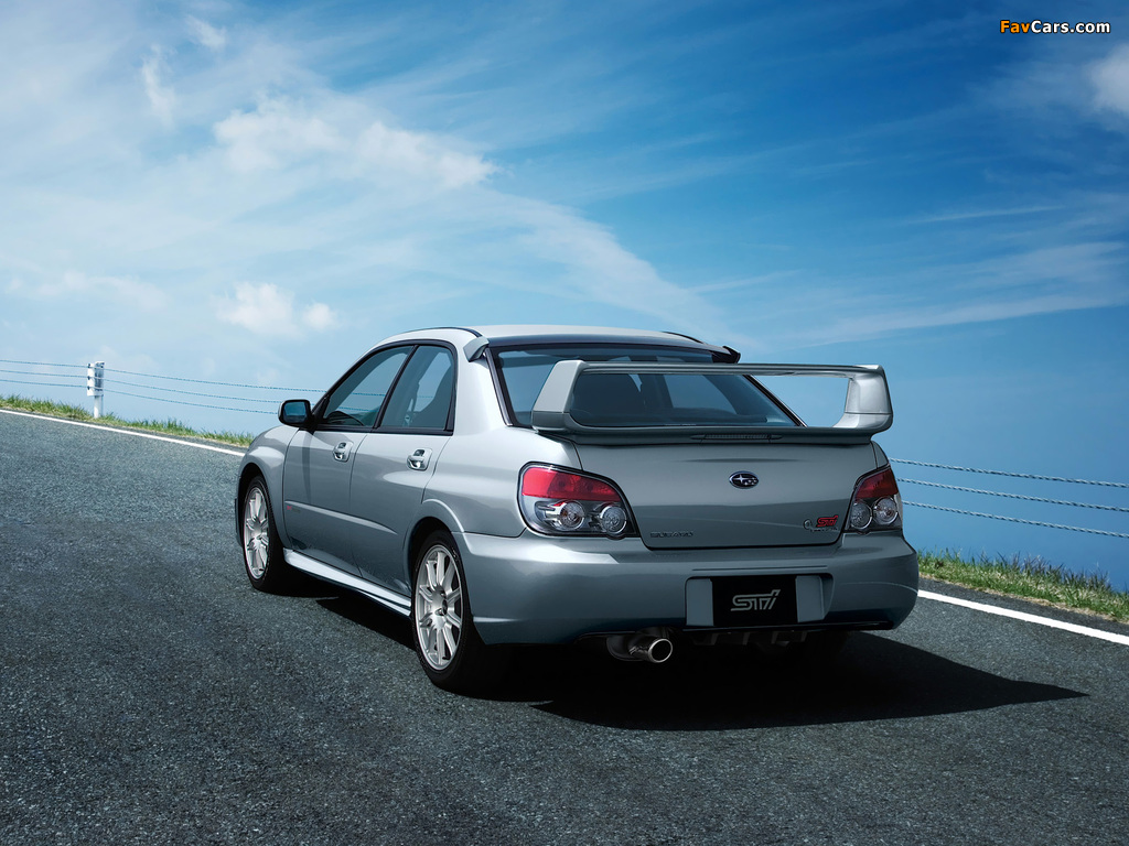Subaru Impreza WRX STi 2005–07 images (1024 x 768)