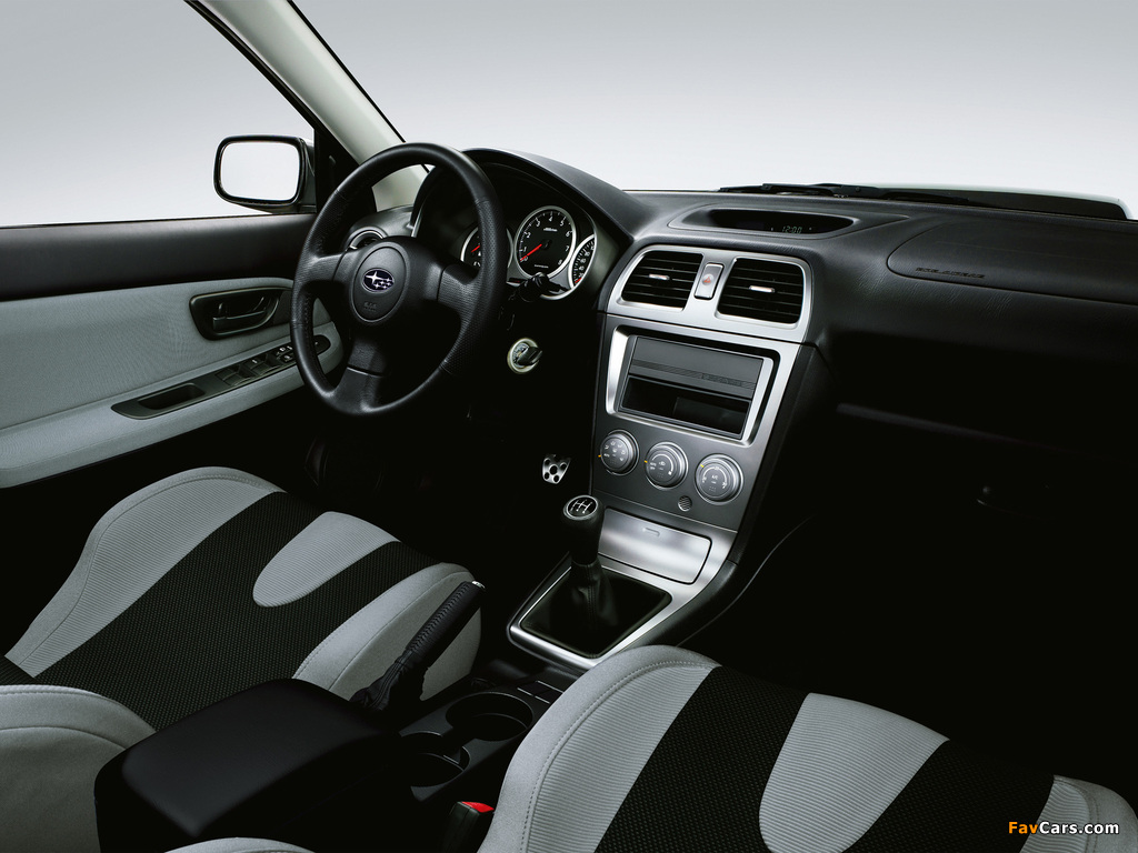 Subaru Impreza WRX Sport Wagon (GGA) 2005–07 images (1024 x 768)