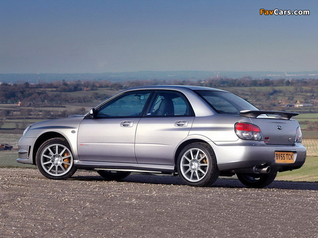 Subaru Impreza WRX STi UK-spec (GDB) 2005–07 images (640 x 480)