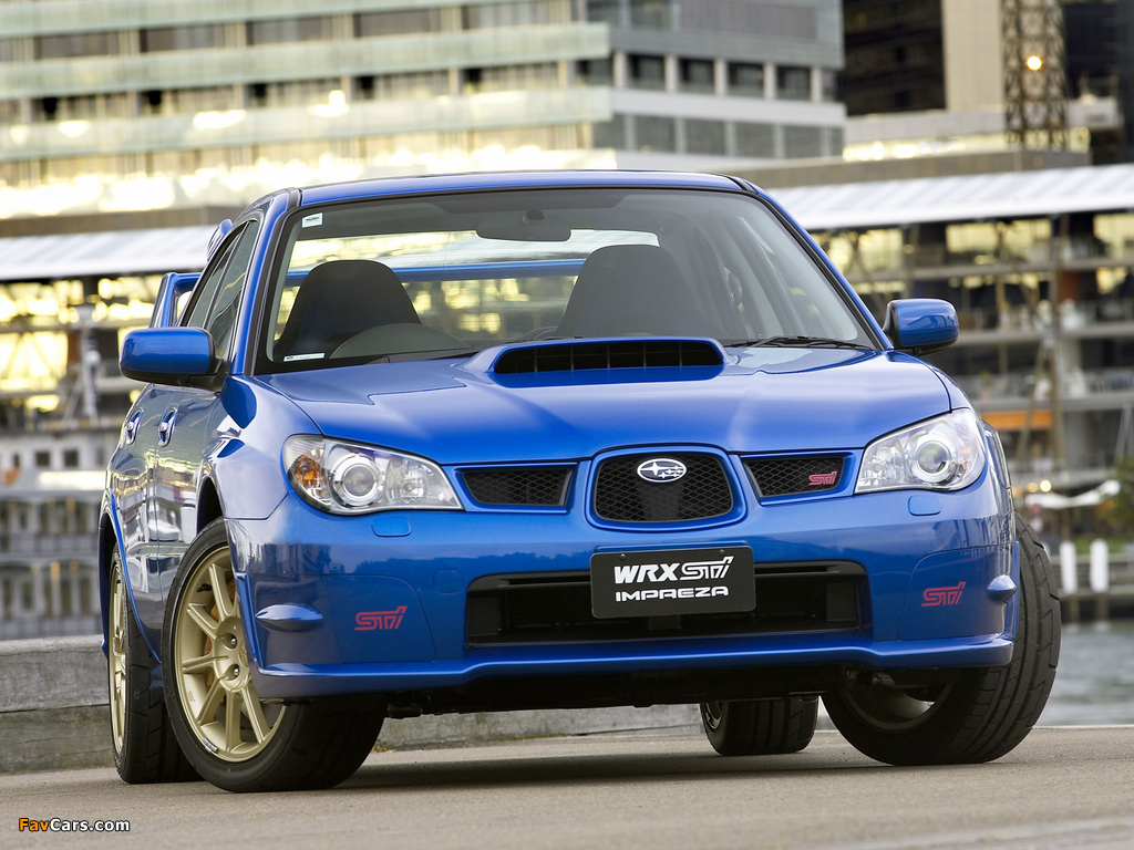 Subaru Impreza WRX STi AU-spec (GDB) 2005–07 photos (1024 x 768)