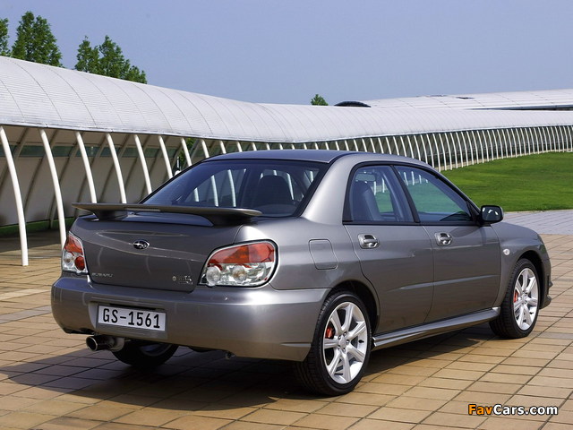Subaru Impreza WRX (GDB) 2005–07 photos (640 x 480)
