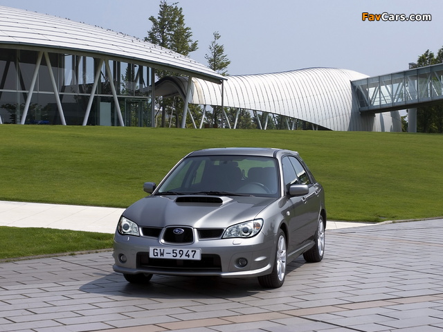 Subaru Impreza WRX Sport Wagon (GGA) 2005–07 pictures (640 x 480)