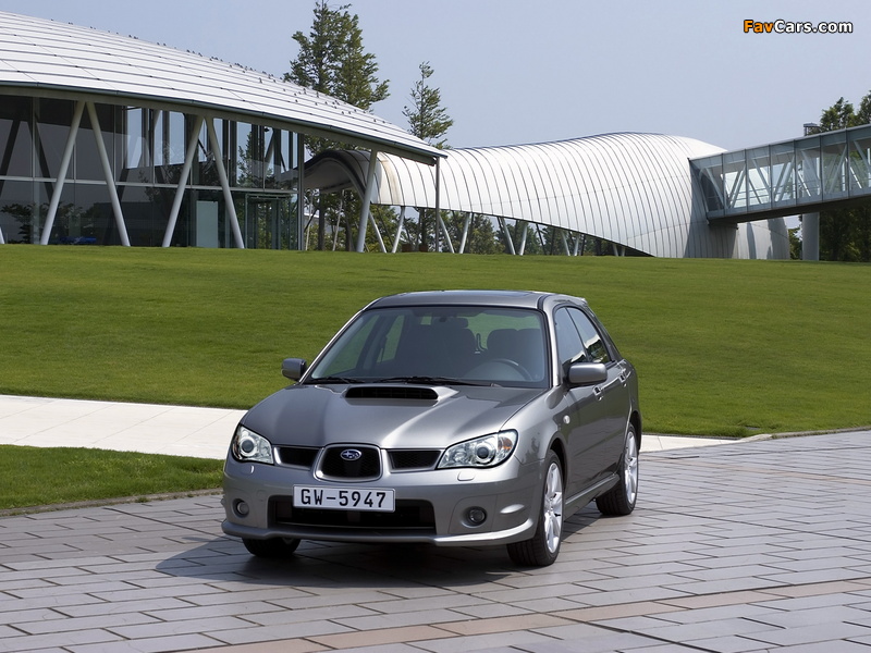 Subaru Impreza WRX Sport Wagon (GGA) 2005–07 pictures (800 x 600)
