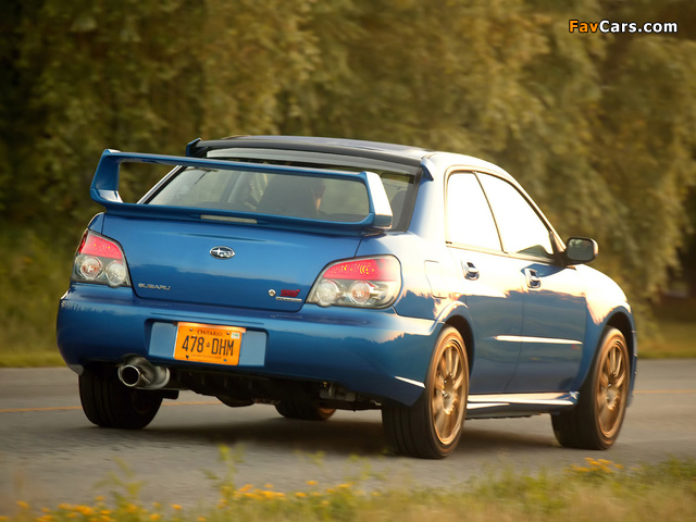 Subaru Impreza WRX STi US-spec (GDB) 2005–07 pictures (640 x 480)