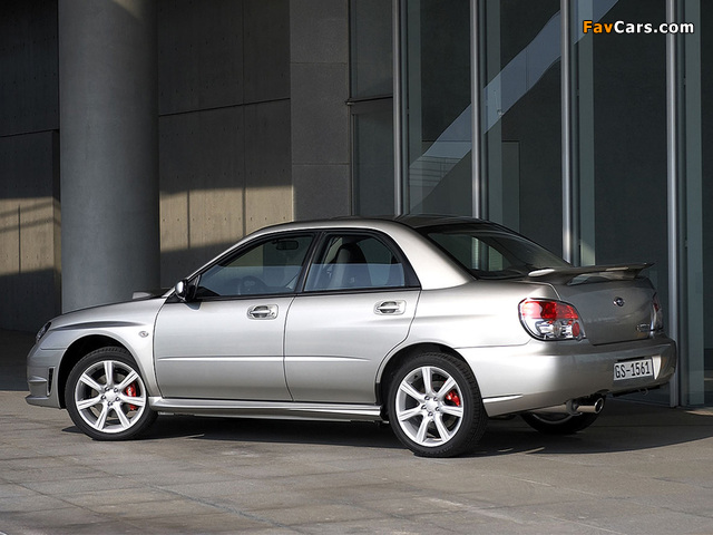 Subaru Impreza WRX (GDB) 2005–07 pictures (640 x 480)