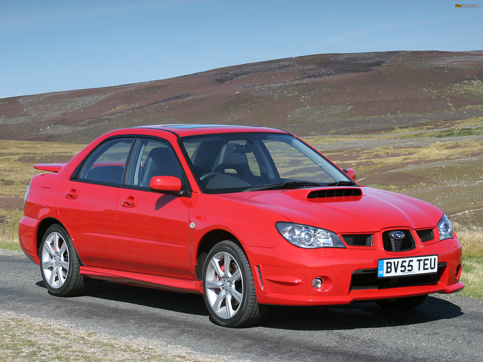 Subaru Impreza WRX UK-spec (GDB) 2005–07 wallpapers (2048 x 1536)