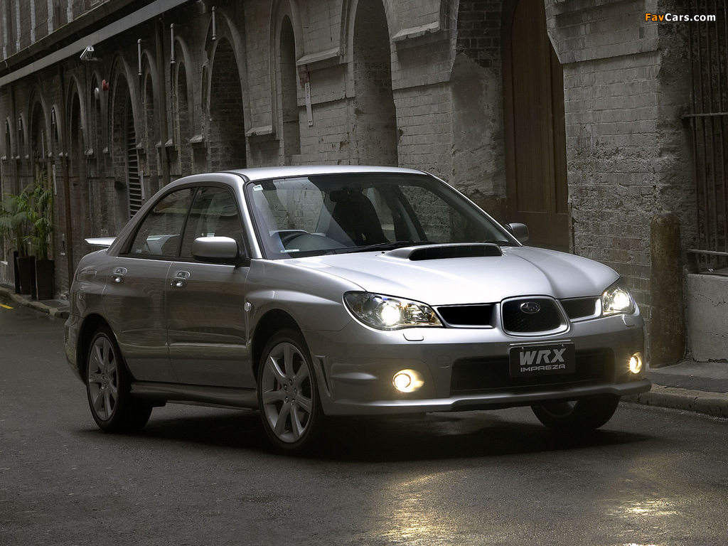 Subaru Impreza WRX AU-spec (GDB) 2005–07 wallpapers (1024 x 768)