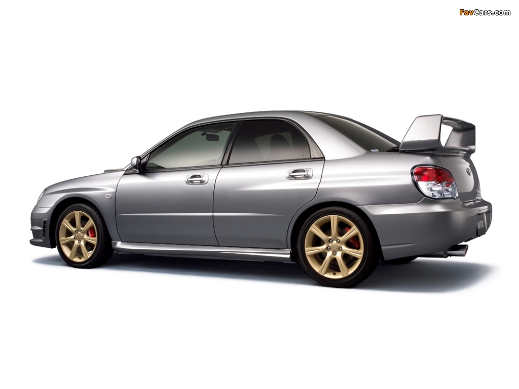 Subaru Impreza WRX JP-spec (GDB) 2005–07 wallpapers (1024 x 768)