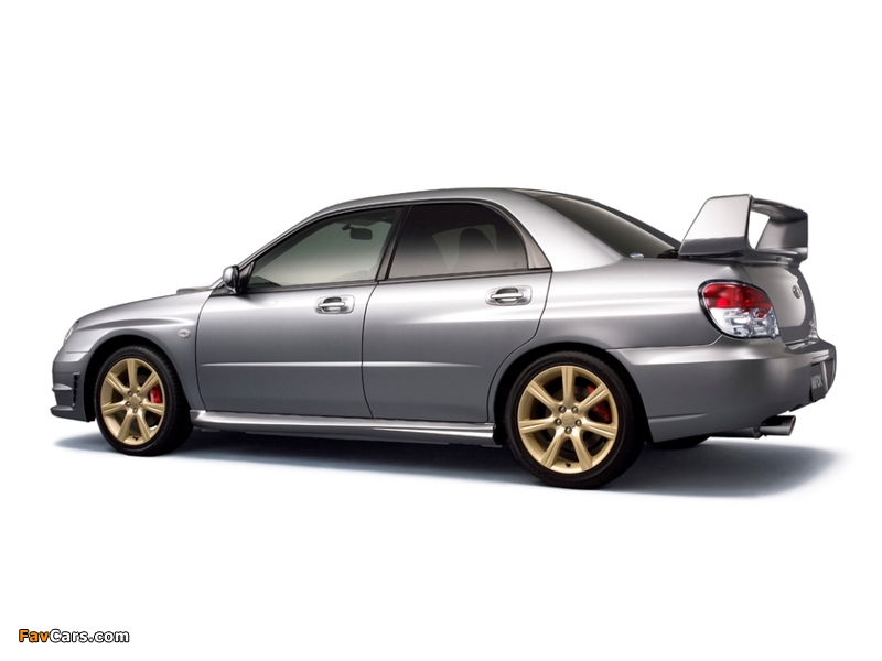Subaru Impreza WRX JP-spec (GDB) 2005–07 wallpapers (800 x 600)