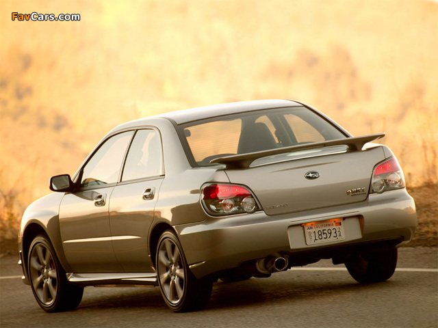 Subaru Impreza WRX US-spec (GDB) 2005–07 wallpapers (640 x 480)
