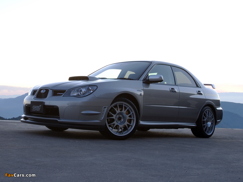 Subaru Impreza STi S204 2006 photos (800 x 600)