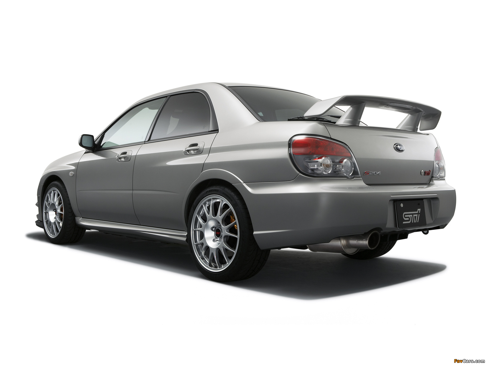 Subaru Impreza STi S204 2006 photos (1600 x 1200)