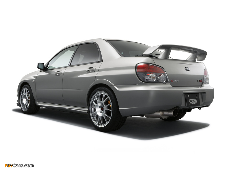 Subaru Impreza STi S204 2006 photos (800 x 600)