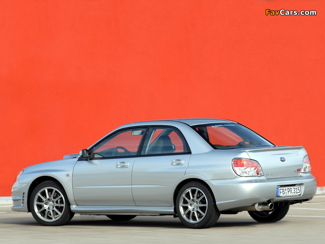 Subaru Impreza WRX STi Limited 2006 photos (640 x 480)