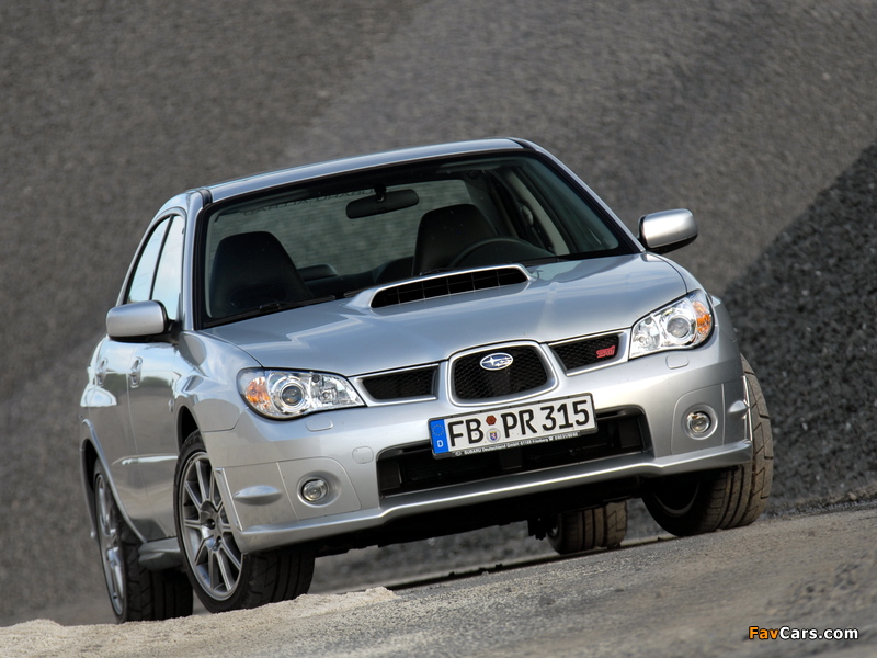 Subaru Impreza WRX STi Limited 2006 photos (800 x 600)