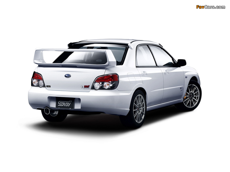 Subaru Impreza WRX STi Spec C Type RA (GDB) 2006 pictures (800 x 600)