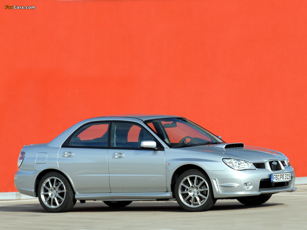 Subaru Impreza WRX STi Limited 2006 pictures (1024 x 768)