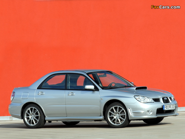 Subaru Impreza WRX STi Limited 2006 pictures (640 x 480)