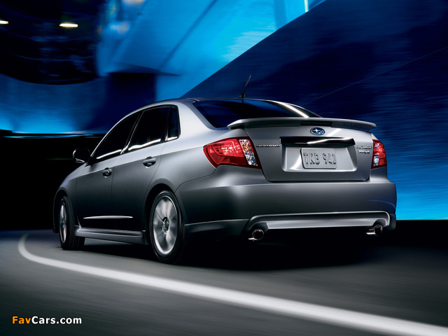 Subaru Impreza WRX Sedan US-spec 2007–10 photos (640 x 480)