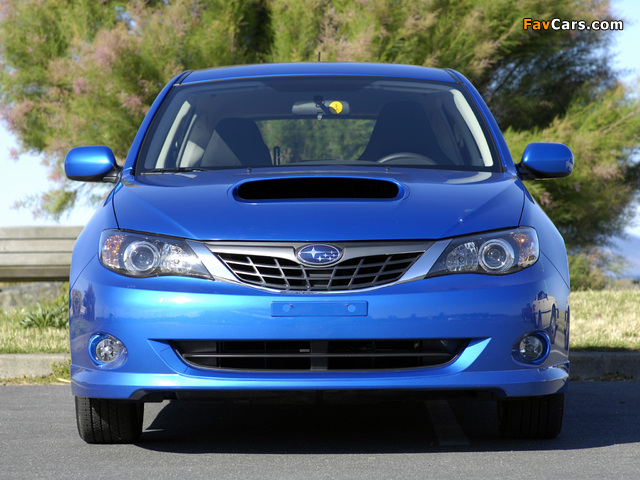 Subaru Impreza WRX Hatchback 2007–10 photos (640 x 480)