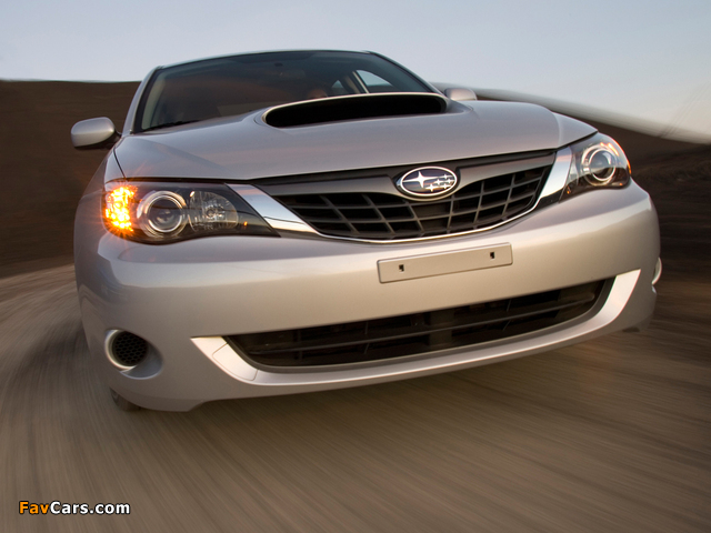 Subaru Impreza WRX Sedan US-spec 2007–10 pictures (640 x 480)