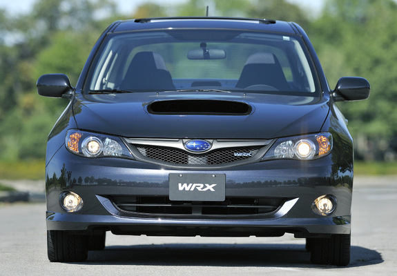 Subaru Impreza WRX Sedan US-spec 2007–10 wallpapers