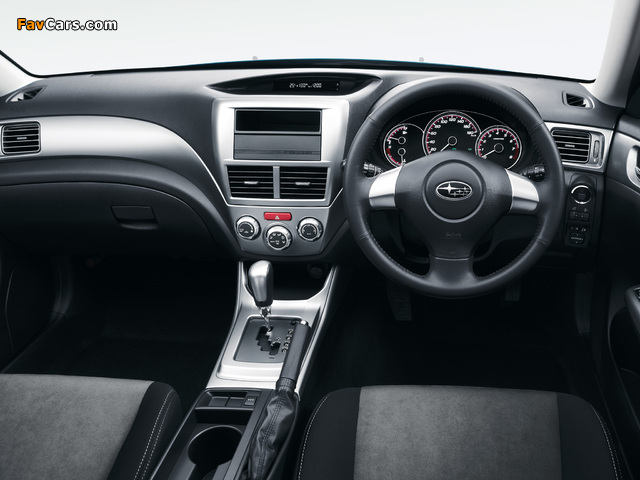 Subaru Impreza Anesis WRX 2008–10 images (640 x 480)