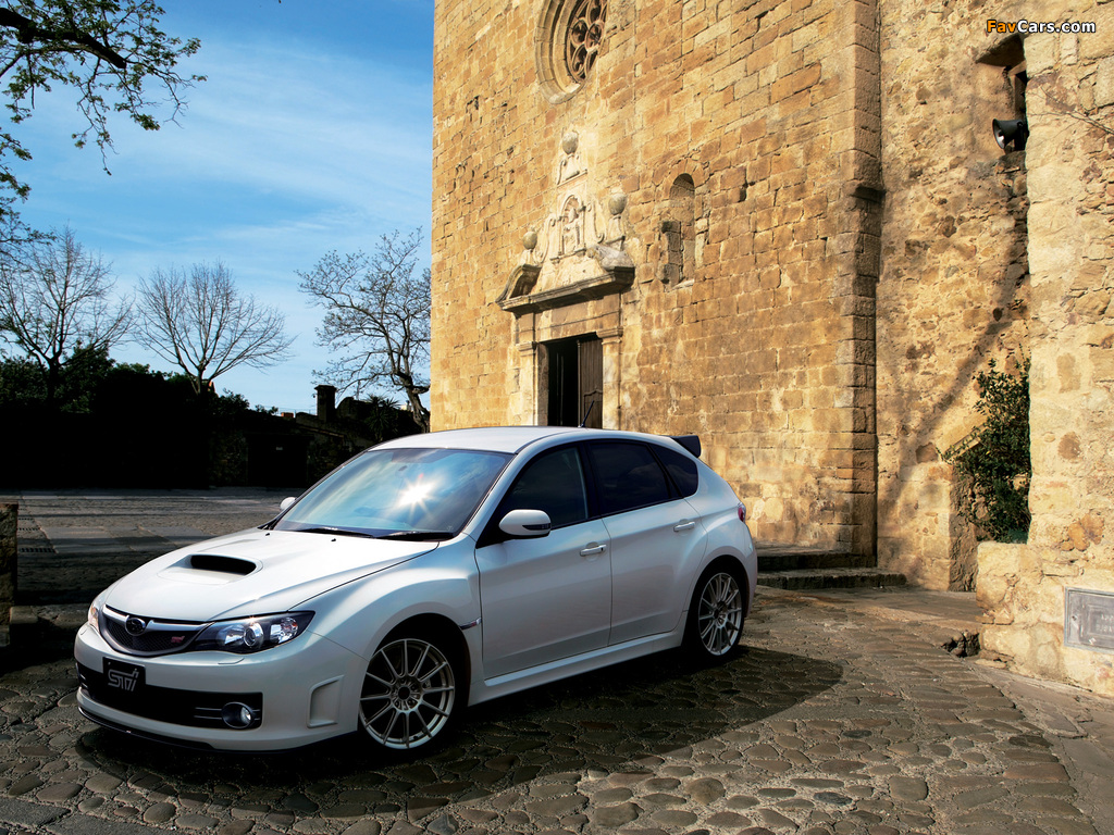 Subaru Impreza WRX STi 20th Anniversary 2008 images (1024 x 768)