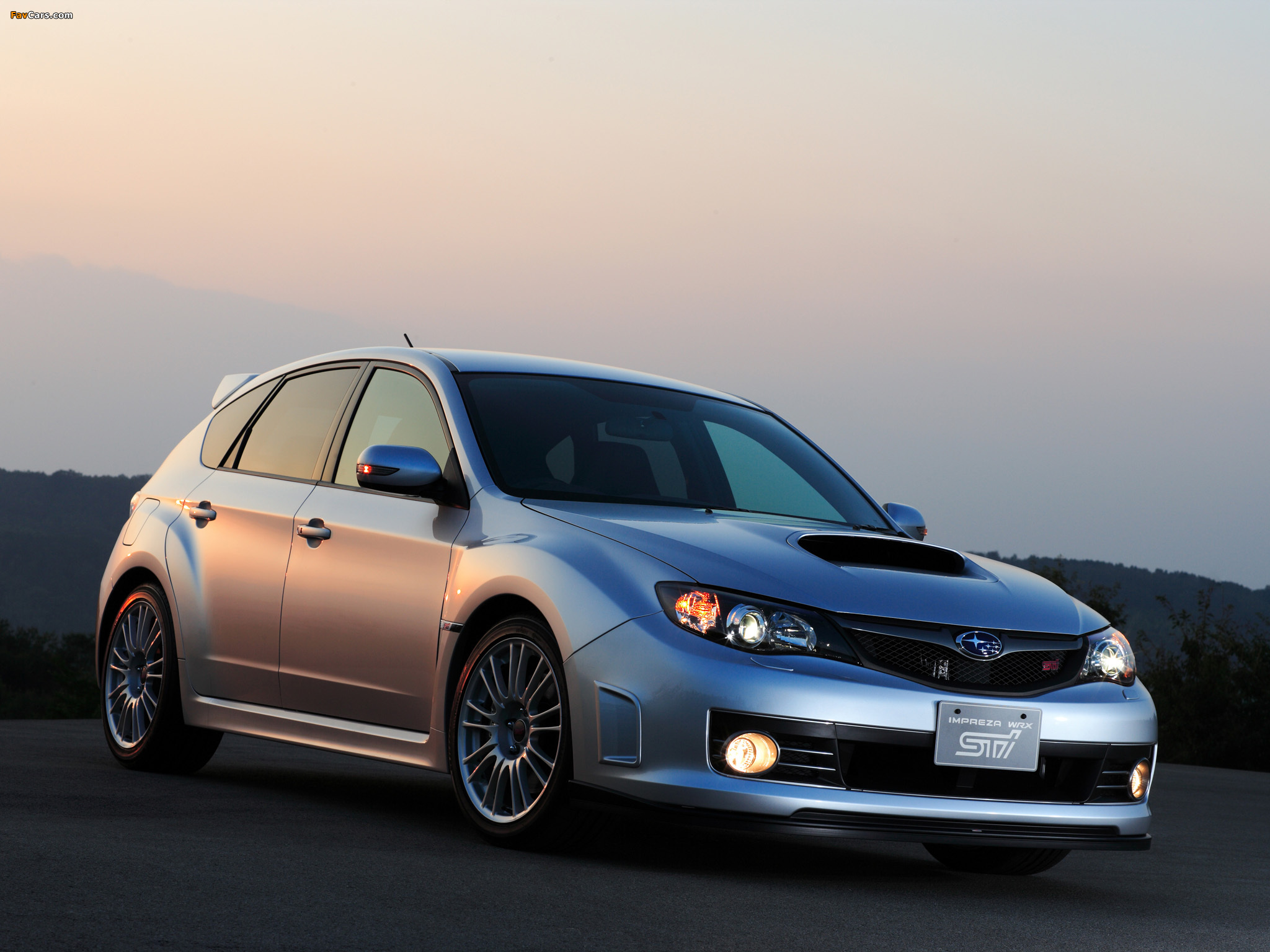 Subaru Impreza WRX STi JP-spec (GRB) 2008–10 photos (2048 x 1536)