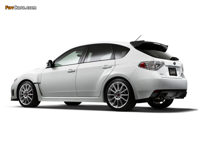 Subaru Impreza WRX STi 20th Anniversary 2008 pictures (640 x 480)