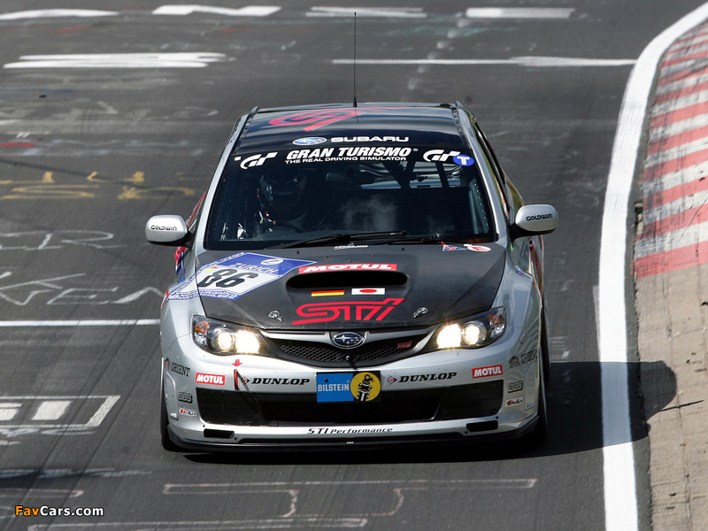 Subaru Impreza WRX STi Race Car (GRB) 2009 photos (800 x 600)