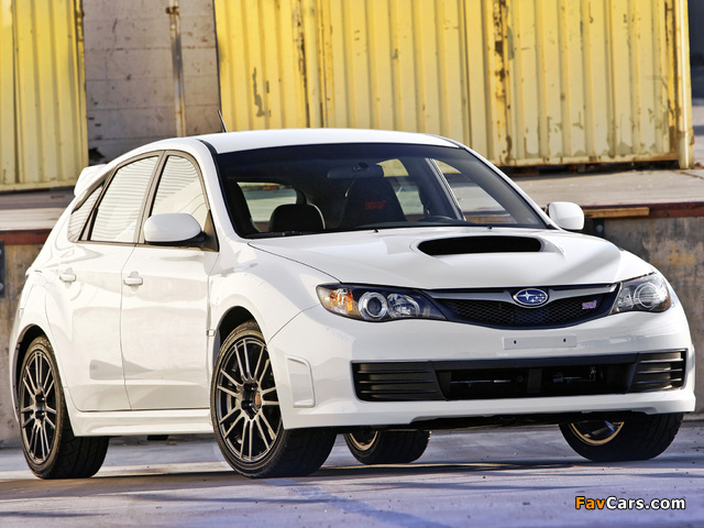 Subaru Impreza WRX STi Special Edition (GRB) 2009 wallpapers (640 x 480)