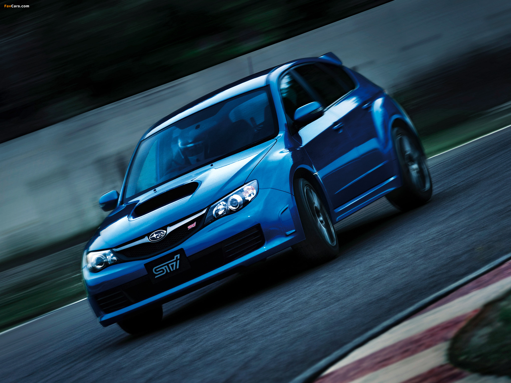 Subaru Impreza WRX STi Spec C (GRB) 2009 wallpapers (2048 x 1536)