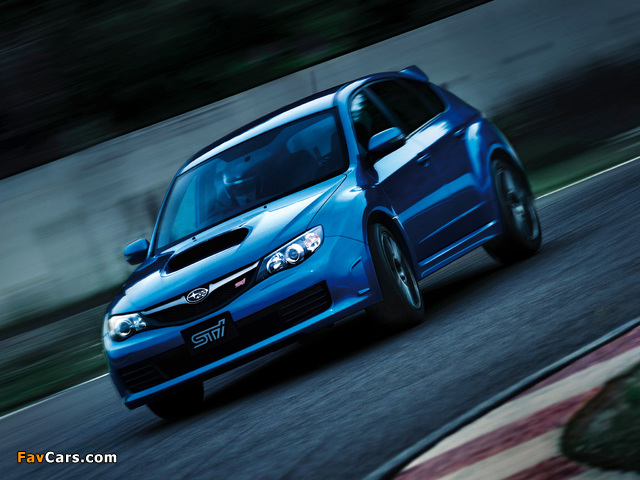 Subaru Impreza WRX STi Spec C (GRB) 2009 wallpapers (640 x 480)