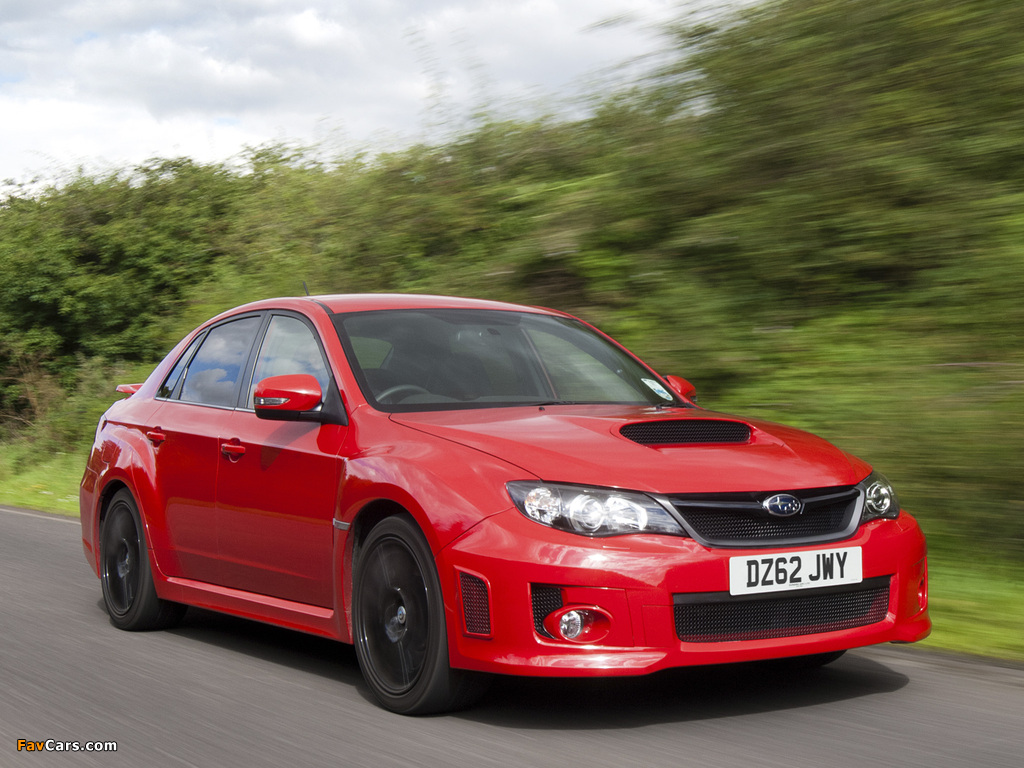 Subaru Impreza WRX STi Sedan UK-spec 2010 images (1024 x 768)