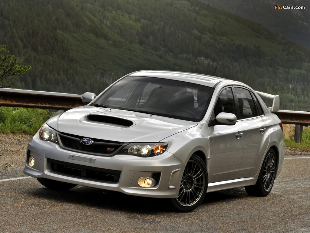 Subaru Impreza WRX STi Sedan US-spec 2010 images (1024 x 768)