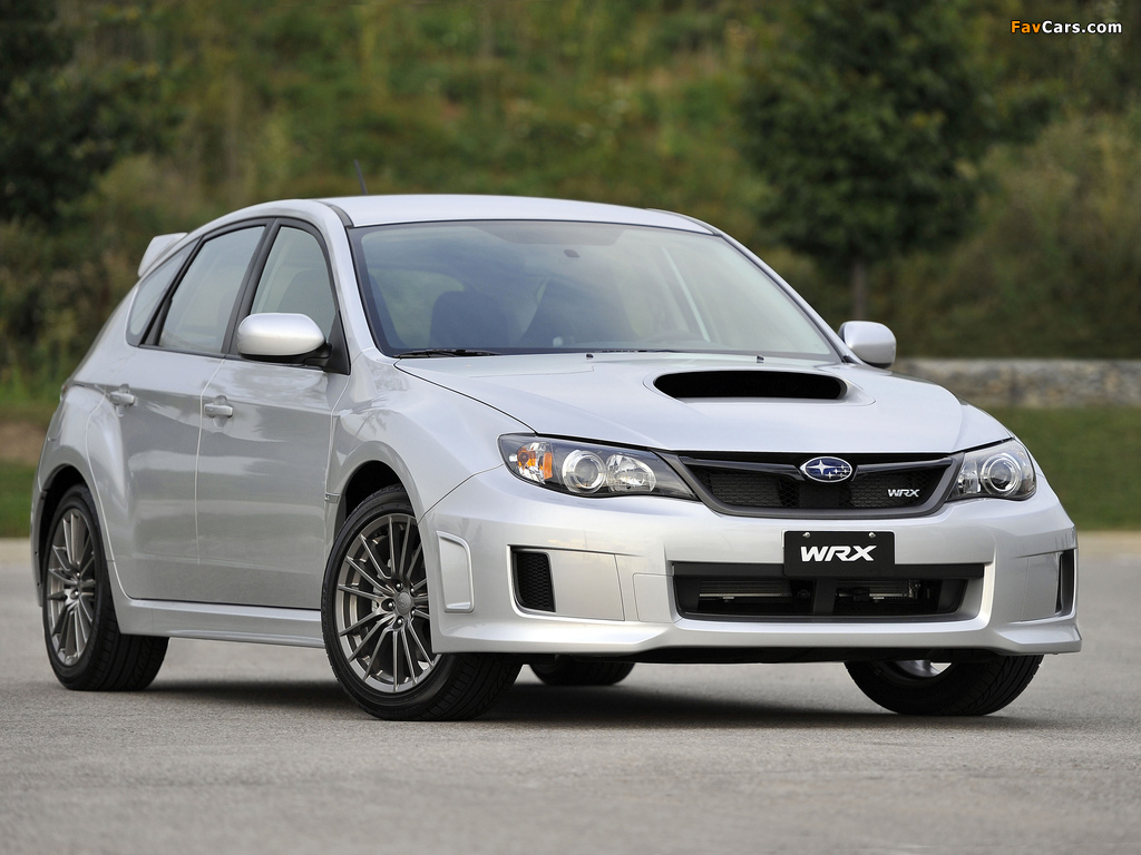 Subaru Impreza WRX Hatchback US-spec 2010 images (1024 x 768)