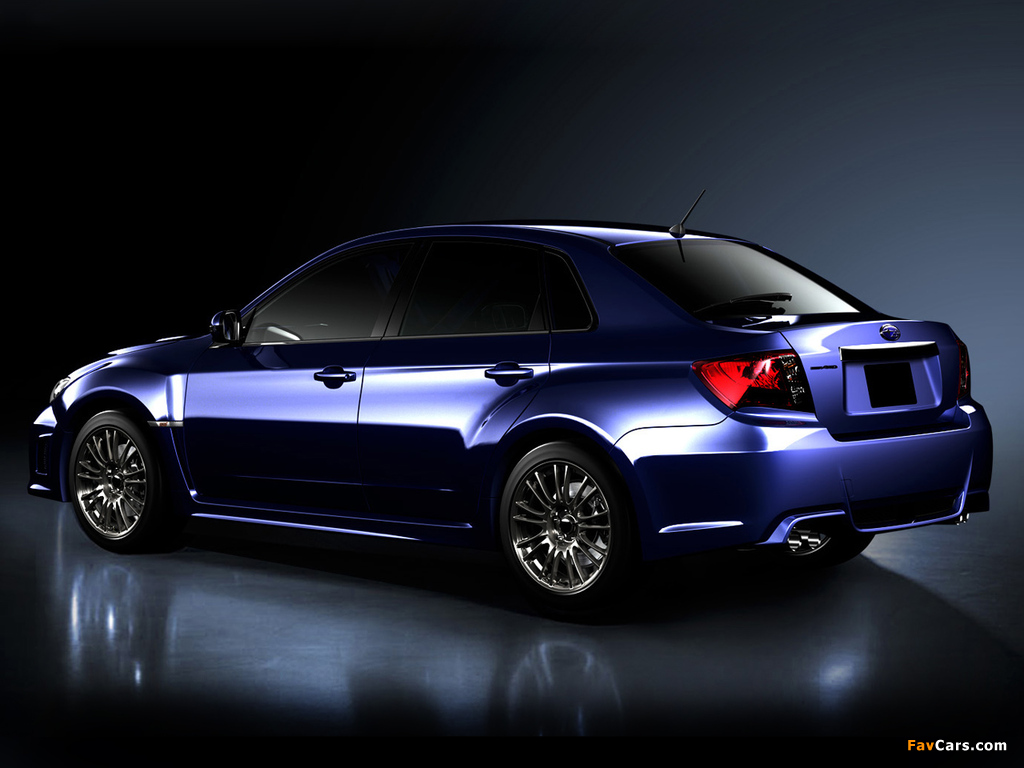 Subaru Impreza WRX STi Sedan A-Line 2010–11 pictures (1024 x 768)