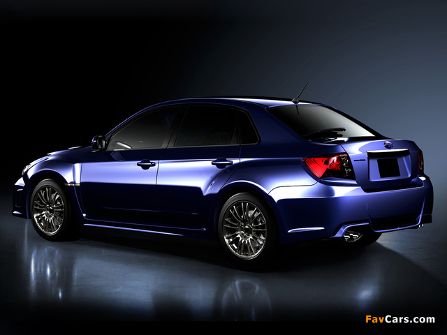 Subaru Impreza WRX STi Sedan A-Line 2010–11 pictures (640 x 480)