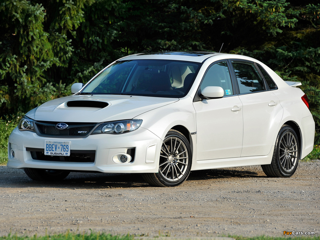 Subaru Impreza WRX Sedan US-spec (GE) 2010 pictures (1024 x 768)